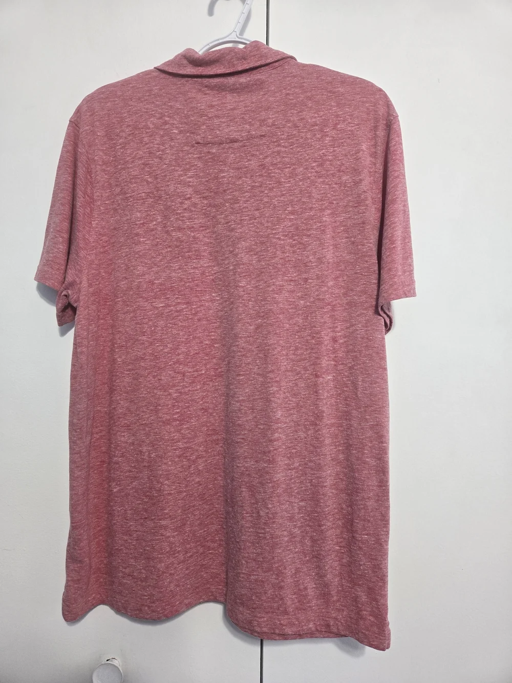 Banana Republic Vintage T Heathered Red Polo Shirt Men's Large